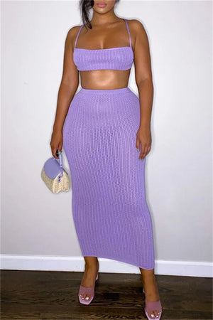 Crochet two-piece