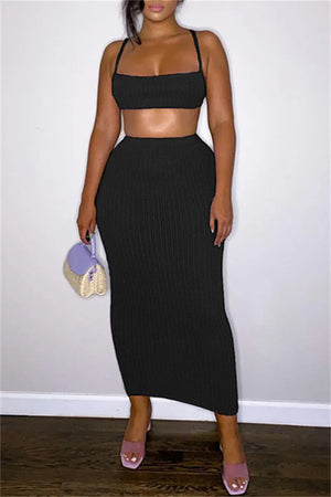 Crochet two-piece