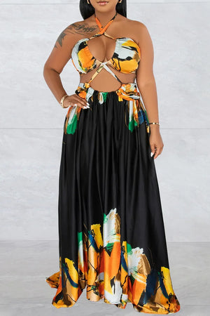 Halter Maxi Dress