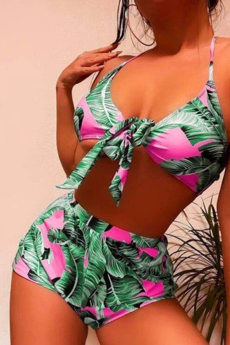 Sexy Green Three Piece Set